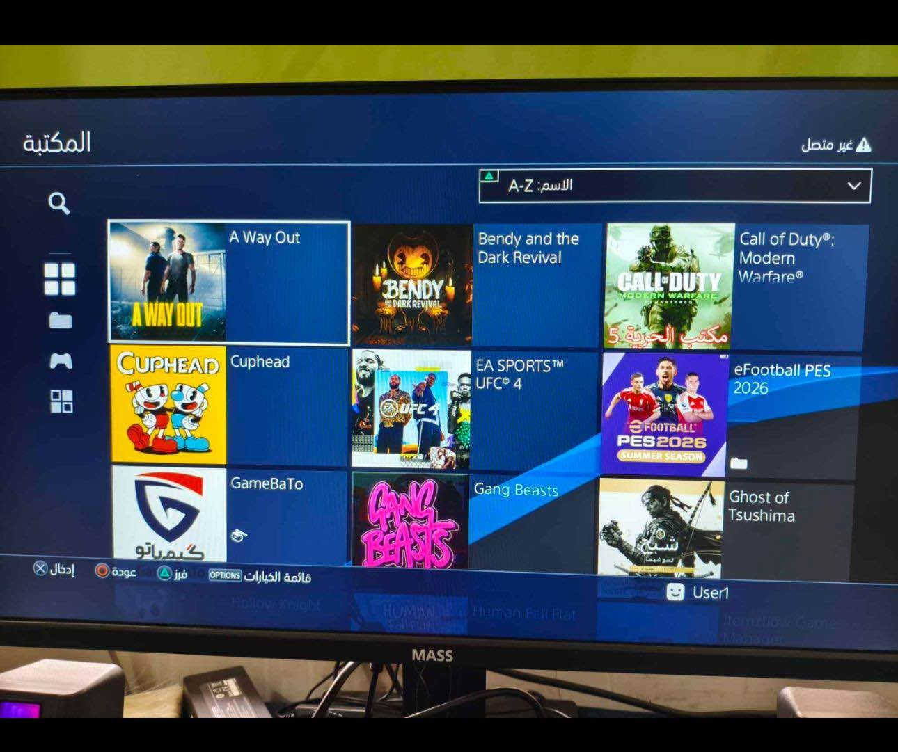 بلي 4 فات مهكر تحديث 12.50 للبيع تخزين 500gb وياه يدتين تجاريات واير أصلي واير HDMI وياه الالعاب الي بالصورة مكاني فلوجة صقلاوية السعر 220 الجهاز نظيف وشغال 100% رقمي [hidden information] الفلوجة, الأنبار


**إذا كنت صاحب هذا الإعلان وتريد حذفه لأي سبب، رجاءا أرسل رسالة إلى الدعم الفني**
