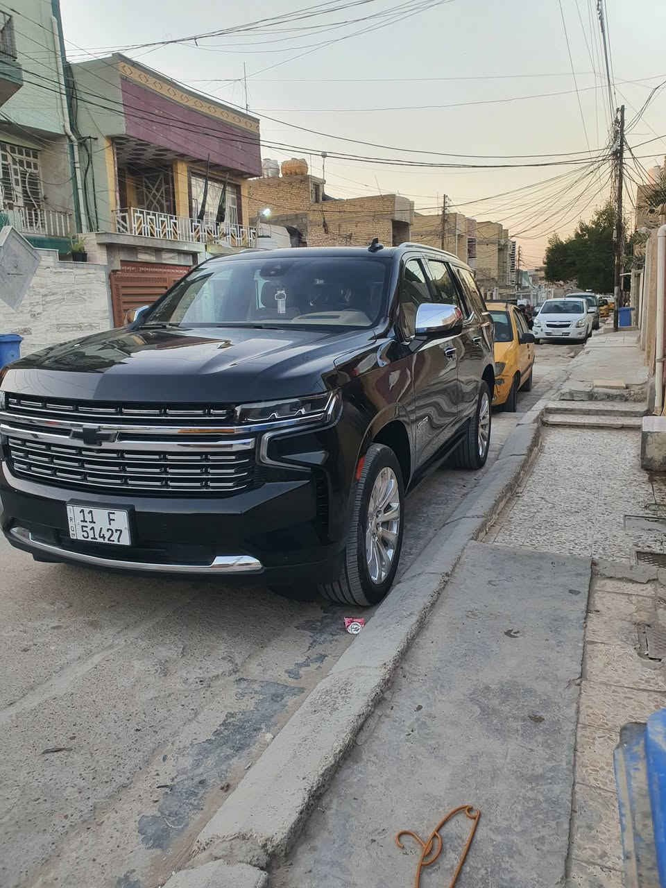 شوفرلية تاهو بريمر PREMIER  فول للخير
شوفرلية تاهو بريمر PREMIER  فول للخير
 بغداد موديل 2023 علامة ضوء القمر

✍️السيارة خليجي وكالة المنصورة  
✍️ماشية 66 ونص ألف 
صيانه مجانيه وكالة المنصورة بغداد
✍️محرك وكير ضمان الوكاله 3سنوات كارتات الضمان موجوده وما مفتوحات
✍️السيارة مكفولة كفالة عامة
✍️بدون بارد بدون تبديل بدون صبغ
✍️كل الأغراض بلاديه مع العده موجودة
✍️تحويل مباشر ثاني يوم بأسمي رقم بغداد خصوصي 
المواصفات 🤌🤌
🧾محرك ___5300 سي سي ___ 8 سلندر 
👌 بانورما 
👌4كامرات محيطيه
👌نظام  رادار
👌او ستوب __تحديد مسار
👌تشغيل عن بعد
👌5 بصمات سستم نيكل والداخل جلد وخشب ملكي
👌جميع الكشنات كهرباء تدفئه وتبريد  كشنات  جلد فول ايرباك
شاشه وسطيه كار بلي 
👌شاشه اماميه  بريمير
👌نظام صوت BOSE عدد 10 سماعات
👌شاحن وايرلس
👌دوسات شفط 
مع إنارة LED
👌نظام سحب مقطورة مع كامرة
👌جنطة ذكية تفتح وتنسد بالقدم
👌حساسات مرايات
👌شاشه دجتل عرض حالة الاطارات وعمر وصلاحيةالزيوت وحال الفرامل والفلاتر
👌نقاط عمياء
👌مانع تصادم
👌هاند بريك بصمه
👌جنوط كروم قياس18 مع سبير منازل
👌ثلاجة
👌مخارج USB لجميع المقاعد
العنوان 📍بغداد : دورة
للتواصل ☎️ ***********
***********[ واتساب او اتصال]
للسعر 🟥555
