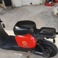 دراجه شحن ( بلو هيرون ) للبيع   4 بطاريات جديدات قبل 3 ايام شديتهن كلش...