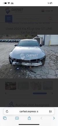 k 5 للبيع موديل 2024 محرك 1600 t سياره حادثه هاذ مرقمه بغداد سياره جيت...
