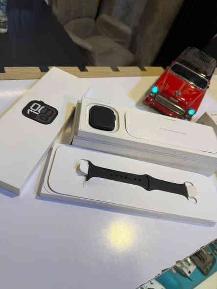 ساعه أبل ⌚️
فقط مربوطه ممستخدمه
                       جيل 1️⃣0️⃣🔥🔥
حجم 4️⃣2️⃣  ⛩️
               بطاريه  9️⃣8️⃣🔋
نظافه  9️⃣9️⃣💯💯
                 ذاكرة  6️⃣4️⃣  💾
    ضمان سنه كامل
مركز سيمو المايسترو دورة شارع الصحه
👉👉***********
***********
اتصال 📞واتس اب /للحجز
