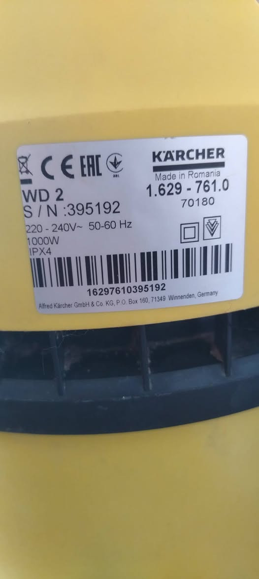 مكنسة كارشير. باله. كلش نظيفة (البوري ترهيم مو مالتها).  السعر 40 الف وبيها مجال. للأستفسار راسلني خاص


**إذا كنت صاحب هذا الإعلان وتريد حذفه لأي سبب، رجاءا أرسل رسالة إلى الدعم الفني**