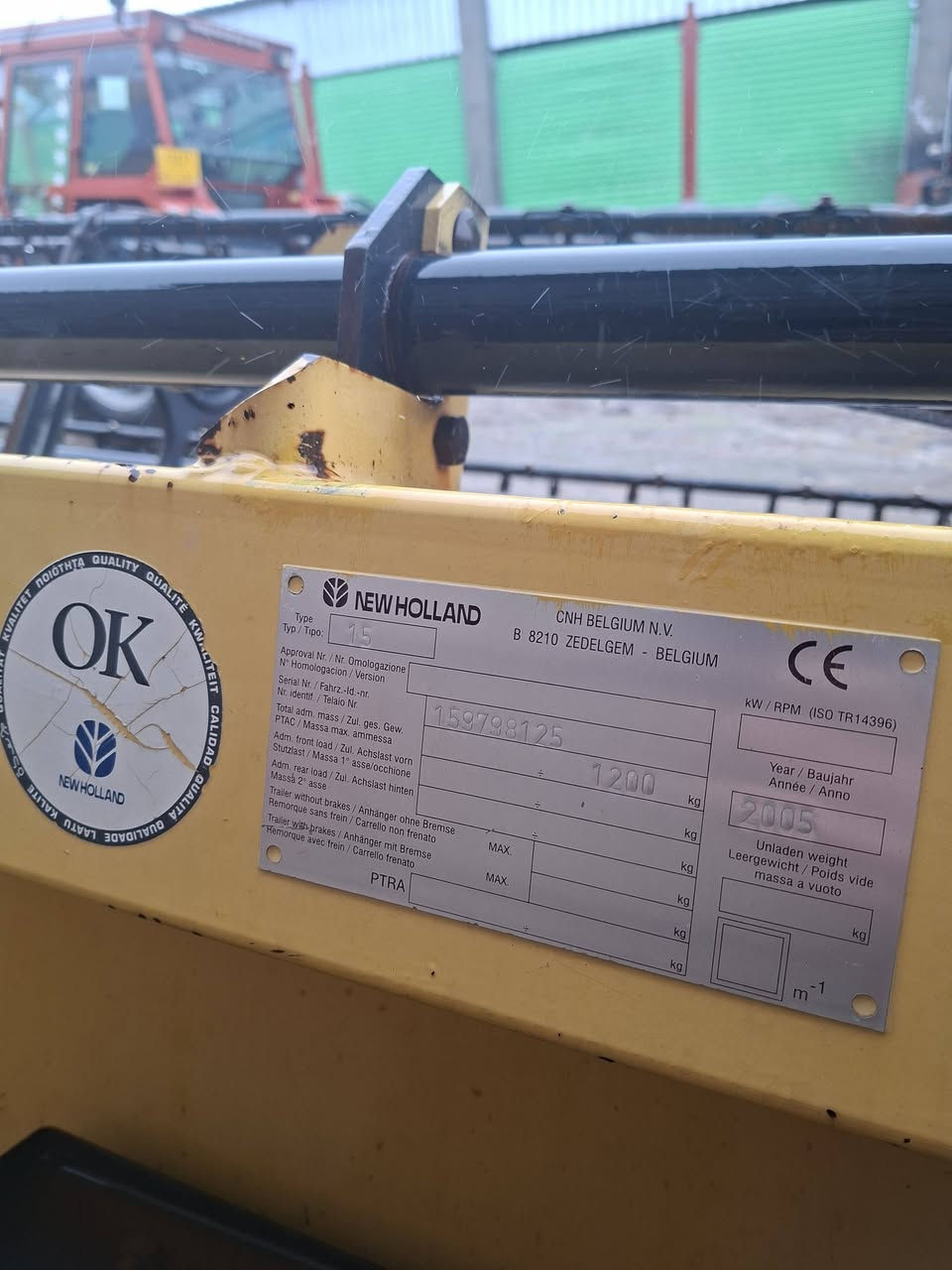 بسم اللە الرحمن الرحیم..      Tc54
دەڕاسەی نیهۆلاند  بۆ فرۆشتن   مۆدێل    2005  
مەکینە  گێڕ  تایەی گەورە  کامل نوێیە  جایز  
075113


**إذا كنت صاحب هذا الإعلان وتريد حذفه لأي سبب، رجاءا أرسل رسالة إلى الدعم الفني**