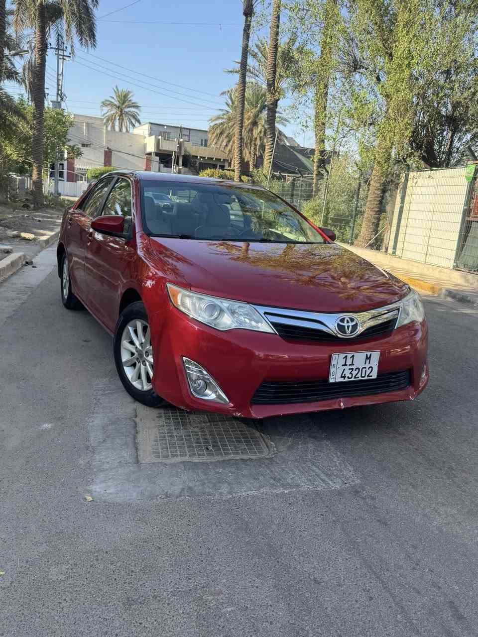 السلام عليكم
كامري 2012 LE للبيع فقط فقط 
وارد امريكي 
السيارة خير من الله السيارة ما متعوبة
ماشية 85 milse الف كيلو متر 
كير مكينة كفالة 
تبريد ثلج 
رقم بغداد تحويل ثاني يوم 
مواصفات السيارة معروفة حادثهة خلفي
حادثها جاملغ خلفي جهة السكن وباب خلف السكن
السعر  130 وبيهة مجال
للاستفسار الاتصال على الرقم
 ‭٠٧٨١ ٢٦٨ ٤٣٤٦
