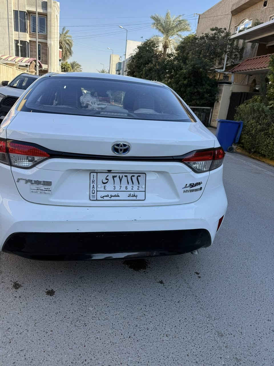 كورلا هايبرد 2024 ماشيه 32,000الف
رقم بغداد بغداد باسمي ثاني يوم تحويل 
تجميع صيني 
بصمه 
نطام طوارئ
مانع انزلاق 
فتحه سقف 
اشاير بالمري
رادارت 
تحديد مسار 
رادار تحديد سرعه شارع + رادار امامي وخلفي 
مثبت سرعه
مقاعد جلد
كامره خلفيه 
شاشه كبيره 
تبريد امامي خلفي 
اوتو هولد +سايد بريك بصمه 
كشاف ضباب 
ملاحظه سياره ضربتها بسيطه بالجنطه بدون صبغ 
السعر 150$
***********
