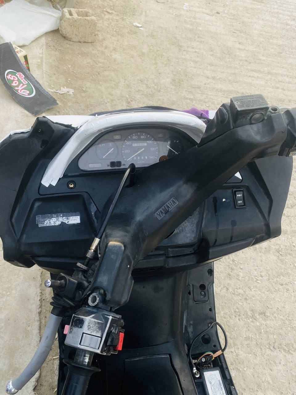 السلام عليكم 
ماجستا للبيع وترهم مراوس تجفيت جديد كلجات جديده تايرات جديده عوزها شغلات يجوز ب١٠الاف دراجه خير من الله
السعر ٤٠٠وبيها مجال 
***********
