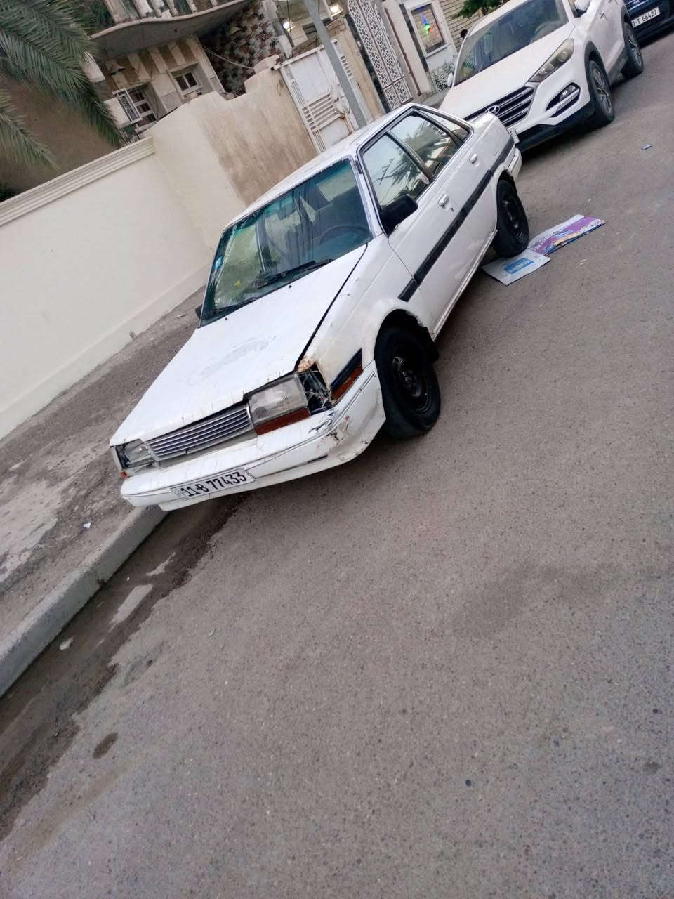 السلام عليكم لبيع موديل 87 رقم بغداد نكليزي بسمي تبريد شغال تحتاج ترتيب وعينك ميزانك لبيع تحويل شرط عقد مروري مكان بغداد وشراي يتصل ***********

