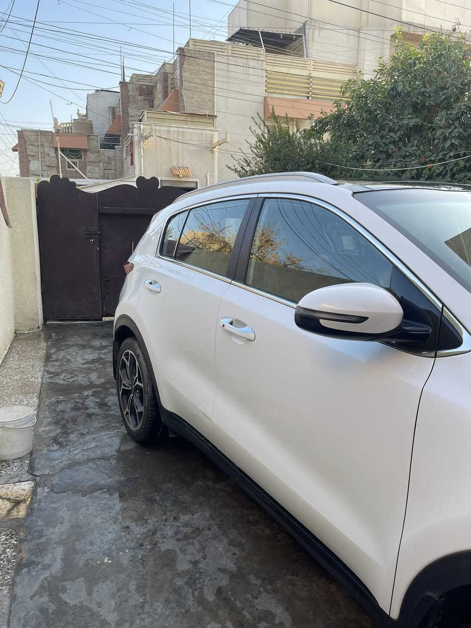 سبورتج جي تي لان بغداد بأسمي موديل٢١  السيارة مكفولة  عدا رصعة صغيرة بكد إصبع خلف باب  الصدر ماشية ٨٠ السيارة جديدة ***********
