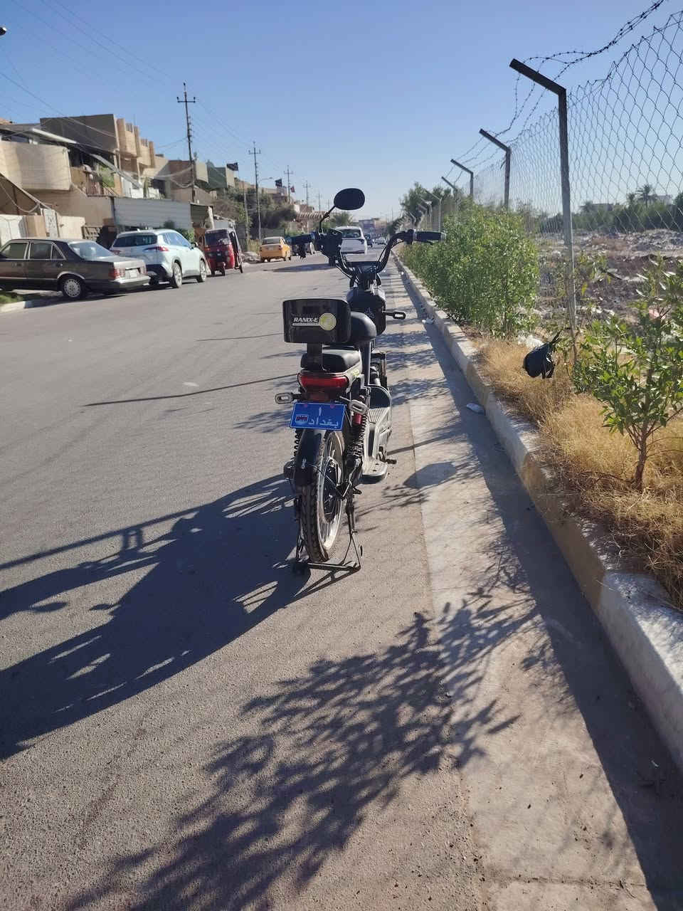 سلام عليكم دراجه شحن نقص باتري فقط كلش نضيفه مكان حي جهاد بغداد سعر125ستفسار***********
