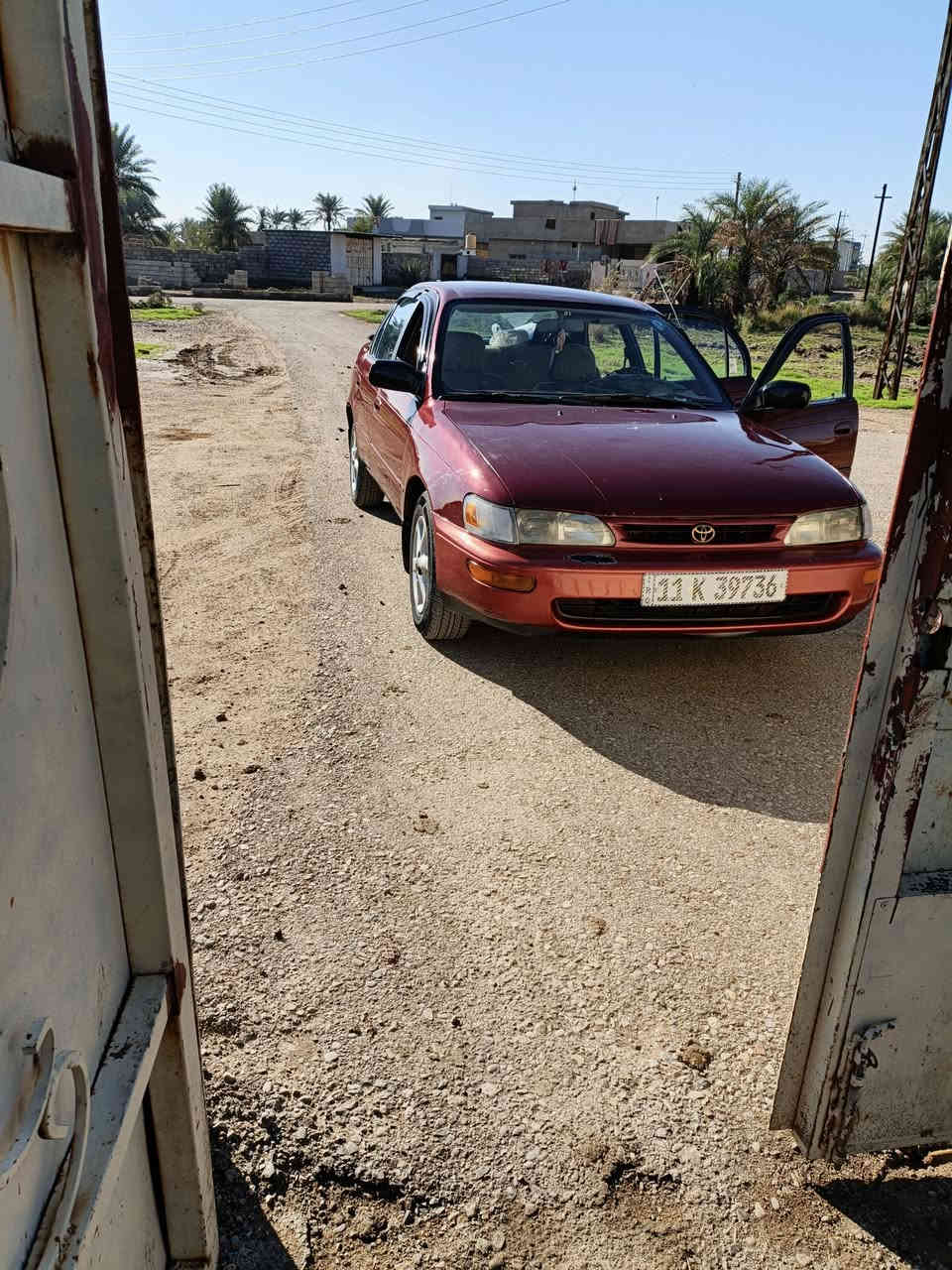 يا الله سلام عليكم كورلا لبيع 
موديل 97 أمريكي مكفوله من البجم البجم
سياره جاهزه ماذب عليه ربع 
مال 💸 جناي سعره 62 وبيه مجال قليل 
محرك كير صدر تايرات كله جديده
السياره بسمي انكليزي رقم بغداد 
جام كهربائي تقفل ع ريمود 
*********** رقمي مراوس احدث حته لو بيه حادث
