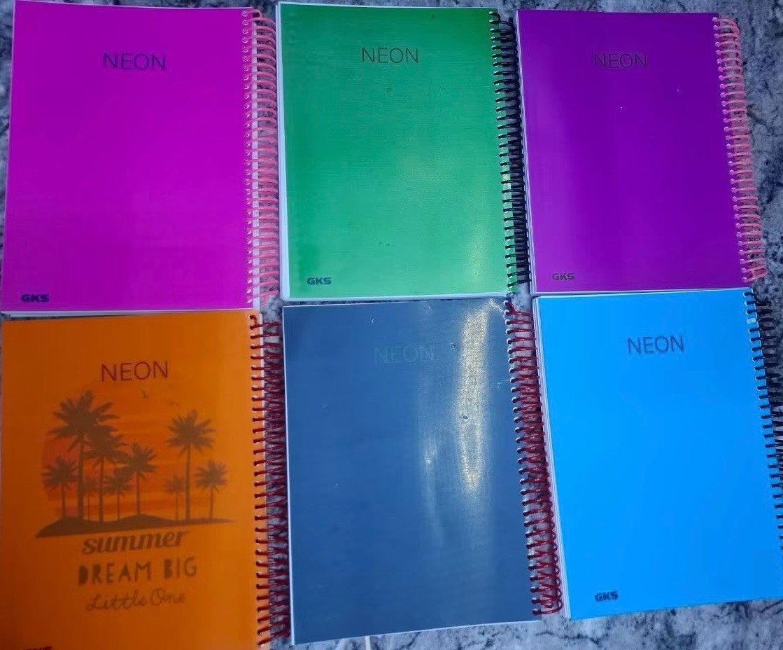 تخفيضات مع بدأ العام الدراسي الجديد 
📚 دفاتر مدرسية بجودة عالية وتصاميم أنيقة

وفّروا كل ما تحتاجونه للعام الدراسي مع دفاتر عملية تناسب جميع المراحل الدراسية، بأوراق ناعمة وغلاف متين يحافظ عليها طوال الاستخدام.

✔️ ورق عالي الجودة مناسب لجميع أنواع الأقلام
✔️ أغلفة متينة بتصاميم وألوان متنوعة
✔️ أحجام متعددة لتناسب مختلف الاحتياجات
✔️ مثالية للدراسة، الواجبات، والتدوين اليومي
✔️ جودة ممتازة بأسعار مناسبة
سعر الدفتر 1.500
للحجز والاستفسار ***********
ابدأوا عامكم الدراسي بدفاتر تجمع بين الجودة، العملية، والأناقة. ✨📝