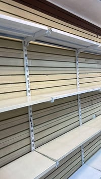 رفوف جداري • ٢٥م • ٥ رف/م