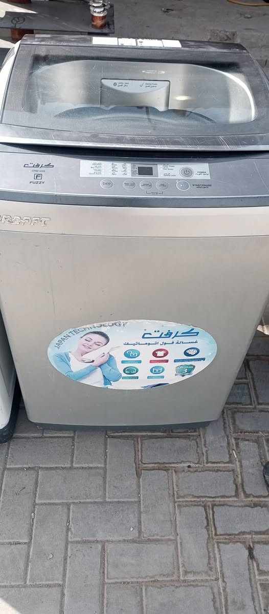 السلام عليكم غسالة اوتوماتيك كرافت 14 كيلو نضيفة السعر 140الف للتواصل *********** واتساب
