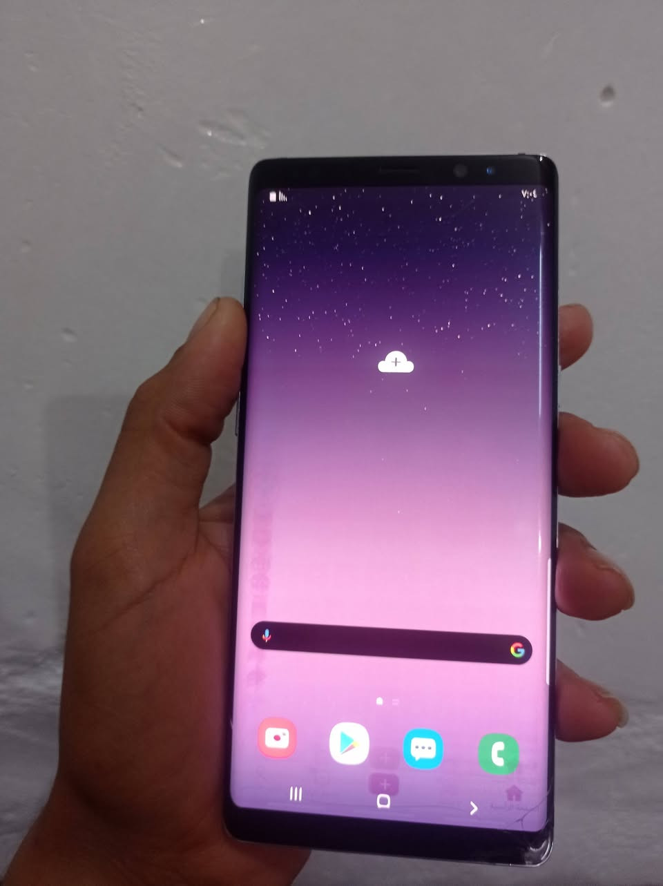 كلكسي نوت 8
ذاكرة 64
كسر بل زاويه مال شاشه من جوه ممئثر على الشاشة
وشاشه بيها طبع 
جهاز شغال شرط كل عيب مابي شبكات فول دبل سيم وميموري بطاقه ذاكره
سعر 85 سعر ثابت 
اي استفسار على الخاص او على الرقم وتساب
***********
