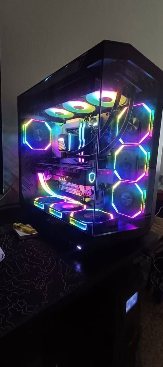 السلام عليكم
Pc. للبيع مستخدمة اقل اسبوع 
سبب البيع عندي ظرف واحتاجيت فلوسهه
المواصفات
R7 7800x3d
Rtx 5070 msi gaming trio
X870 aorus elite wifi 7 ice
Ddr5 2*16 6000hz lexar thor rgb
Fsp vita 850watt gold  10 years
M. 2   1tb nvme ocpc  mfl_300
Case dy 470 dark flash
الكيس وحده
3 ملايين وربع
نجي هسه ع شاشات
شاشتين
Monitor  Asus  27.مقوسة
240hz fhd   220 الف

Samsung 27  2k
144hz
مقوسة 220 الف 
 Ups  getx 1 kv onlain 175 الف 
Ups farber connect online 1 kv 175الف 
ماوس  attack a shark x3 pro  30 الف 
كيبورد ريدراكون ملون كلش مرتب
سعره 30 
مكاني بغداد/بغداد الجديدة  توصيل موجود
عده الكيس ماا أكدر اوصله للأسف  لان ضعااف النفوس هوااي
تحياتي الكم
رقمي لليحتاجه
***********
