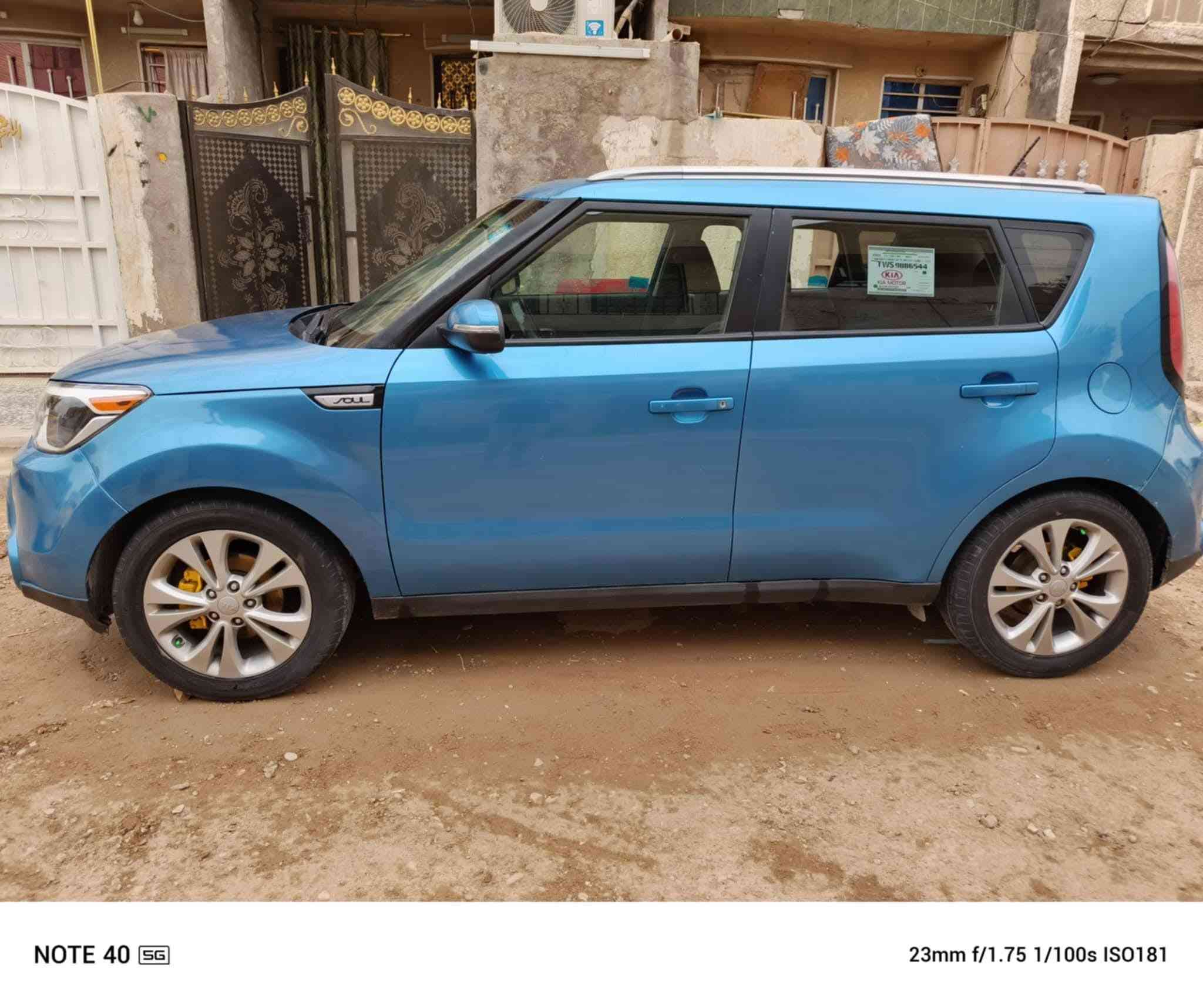 سلام عليكم. للبيع كيا سول رقم بغداد  انكليزي بأسمي موديل 2015 امريكي حادثها جاملغ وبنيد وبالعراق بيها صفحه مرشوشه كلير السونار وصور الحادث موجوده ويه الصور. مواصفات تحكم ستيرن جهتين ثلاثة انضمة قيادة نظام إيكو اشاير مري مانع انزلاق كير ومكينه مكفولات سياره جاهزه السعر 103 وبيها مجال جداً بسيط
للأتصال ***********
