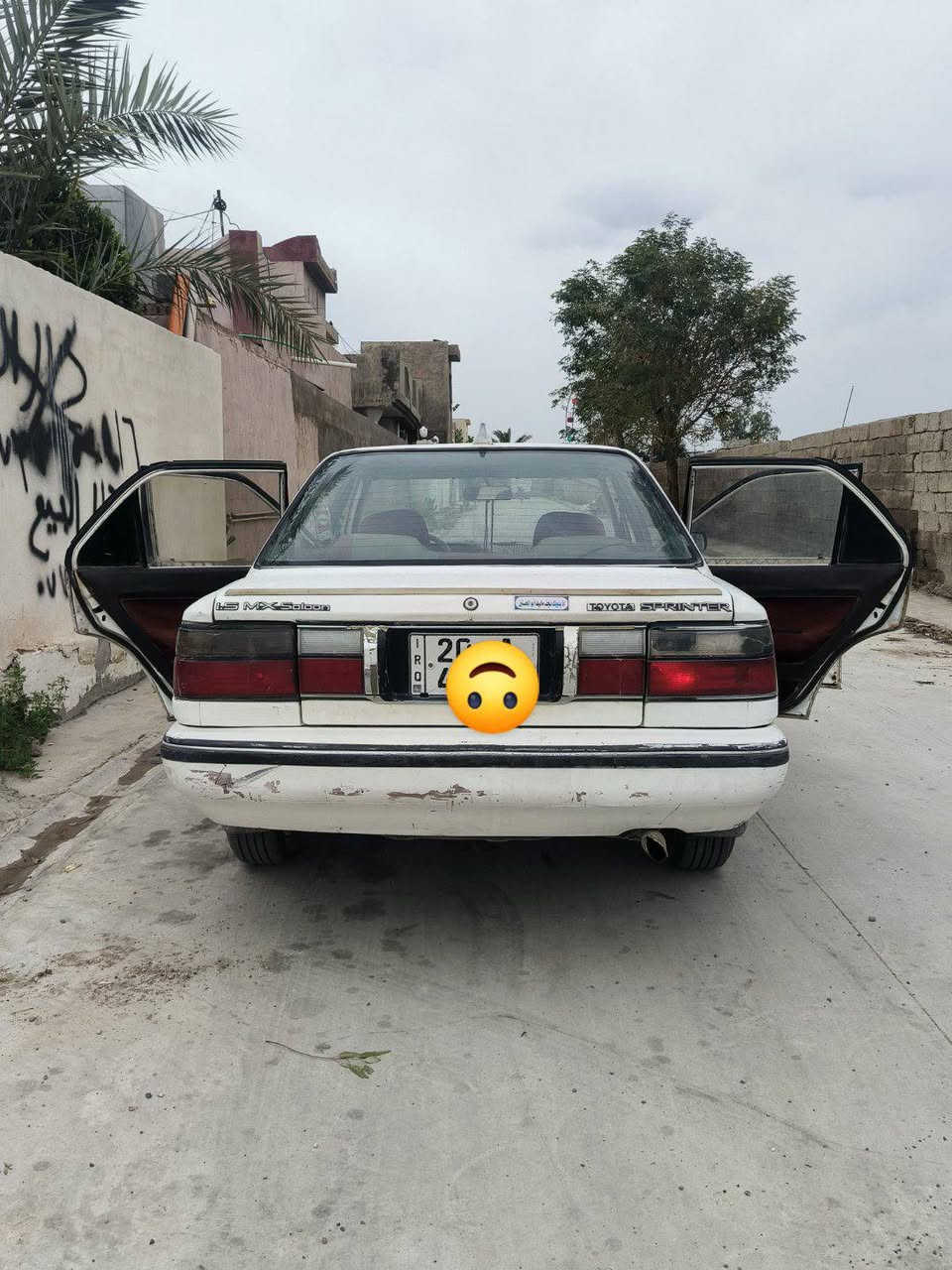 البيع
سياره كورلا لون ابيض موديل 1990فول نضافه

وتماتيك واسعه نضيفه حسب اصول رقمها ديالى     الاسعر خابرني وتدلل    الاستفسار علرقم ***********
العنوان ديالى جلولاء دور ظباط
