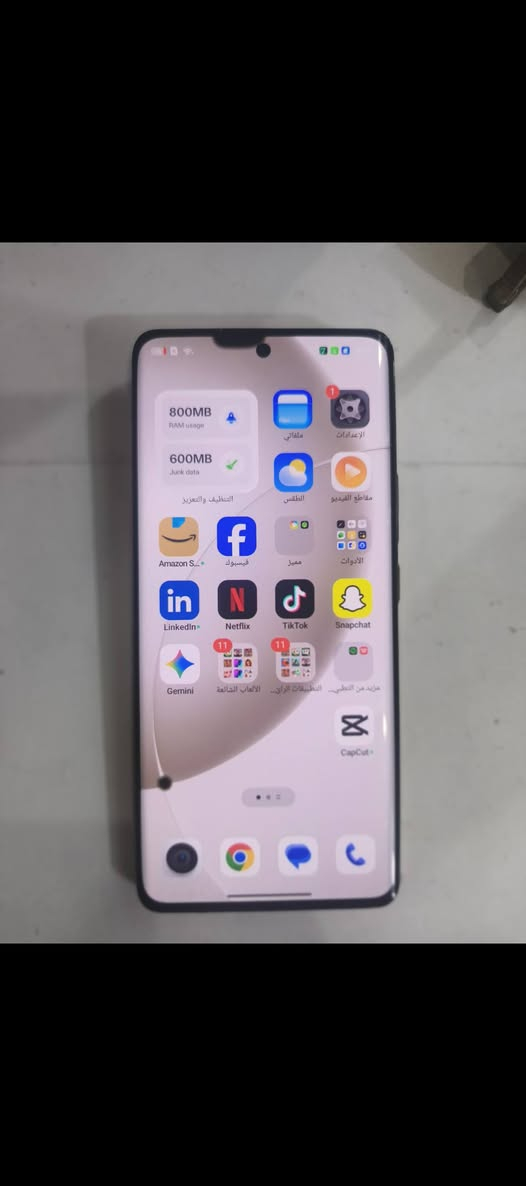 السلام عليكم
ريلمي 12 برو بلاس 5G مواصفات 👇اول صوره شرح  وذاكره 512 بس شاشه يحتاج تبديل سعر 250


**إذا كنت صاحب هذا الإعلان وتريد حذفه لأي سبب، رجاءا أرسل رسالة إلى الدعم الفني**