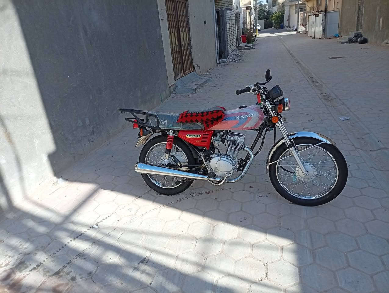 سلام عليكم شباب دراجه اربع كثر باب اول دراجه كفاله 
مكاني كربلاء شراي يتصل 0783174409


**إذا كنت صاحب هذا الإعلان وتريد حذفه لأي سبب، رجاءا أرسل رسالة إلى الدعم الفني**