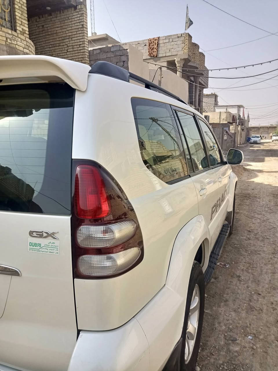 السلام عليكم برادوا موديل 2009رقم سليماني دولي بأسمي مكفوله كفاله عامه صبغ وضربه  اربعه سلندر سيارة حيل نضيف ومرتب حتى دعاميات بدون صبغ تخم تاير مابيه اي نقص للبيع او مراوس حسب القناعه السعر خاص ***********
