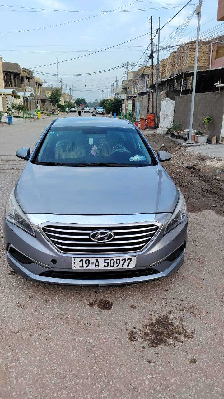 سلام عليكم من رخصة ادمن سوناتا 2016  رقم إنكليزي جديد فقط بيع  بيه حادثه فقط جاملغ امامي من جهته السايق سياره خير من الله مكينه 2400 كير كفاله حداديه جديد تخم تايرات جديد تدفه تبريد ❄️🌬️ بسمي تحويل ثاني يوم (السعر 125 ،) العنوان بابل المحاويل***********
