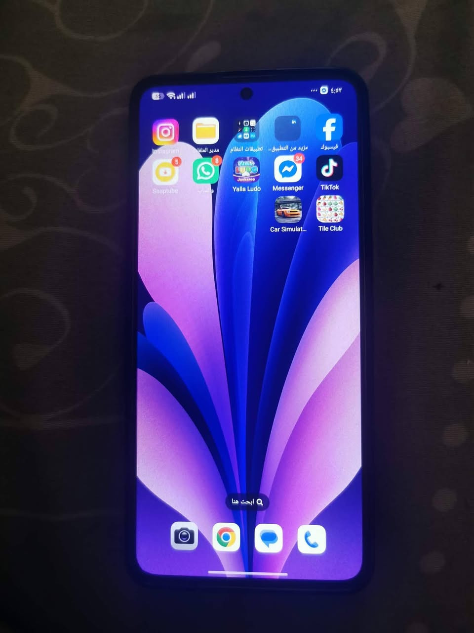 سلام عليكم شباب جهاز البيع Redmi Note 13 Pro 5G الذاكره 512 الجهاز نضيف مبدل شاشه اصليه بي سلاسه فول بل بوبجي يخبل السعر 200 المكان كوت شارع النفط ***********
