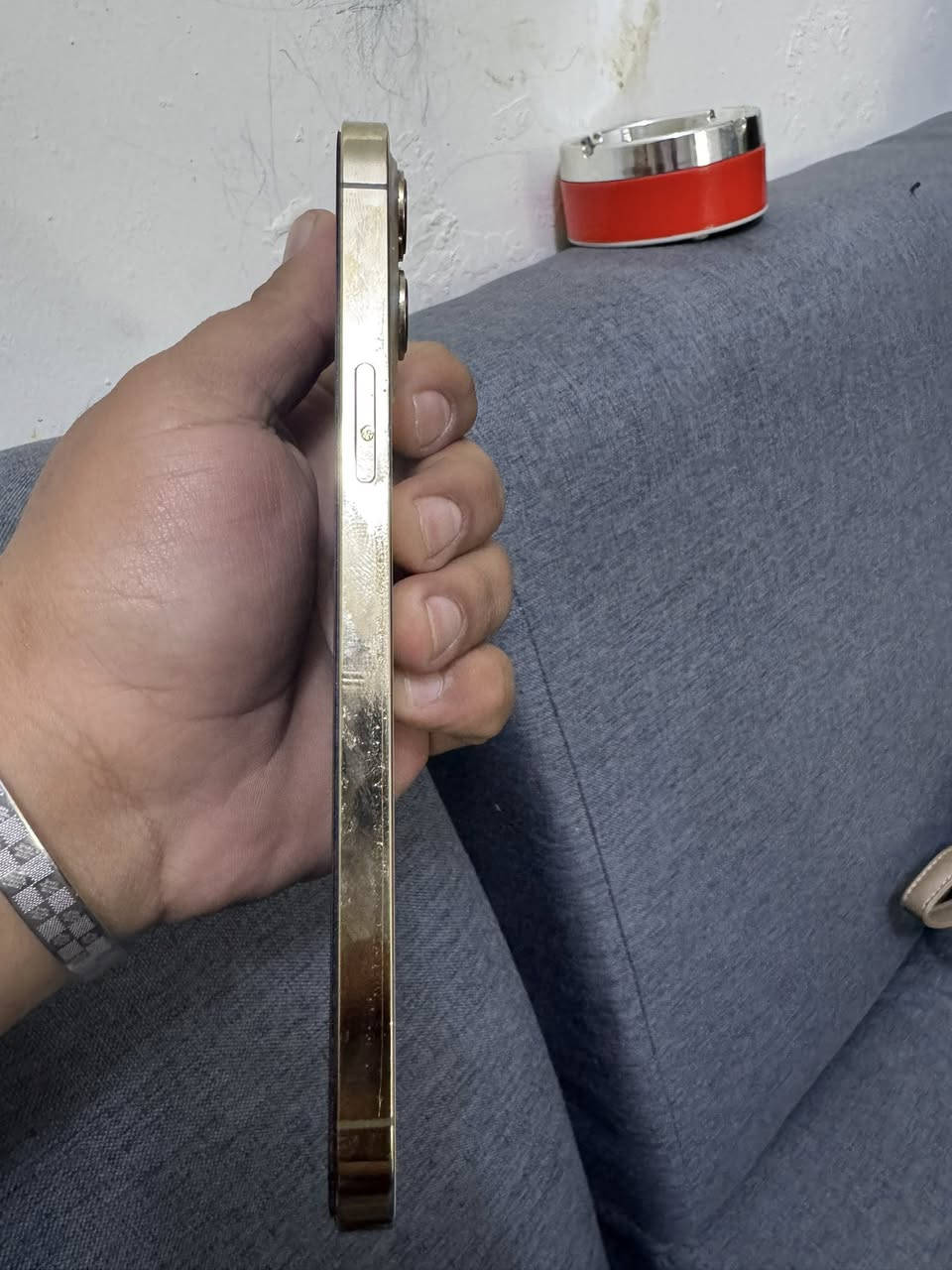 ايفون 12 برو ماكس للبيع سعر ٣٧٥نضيف شخط مابي مبدل شاشه ٣خيارات فيس ايدي شغال


**إذا كنت صاحب هذا الإعلان وتريد حذفه لأي سبب، رجاءا أرسل رسالة إلى الدعم الفني**