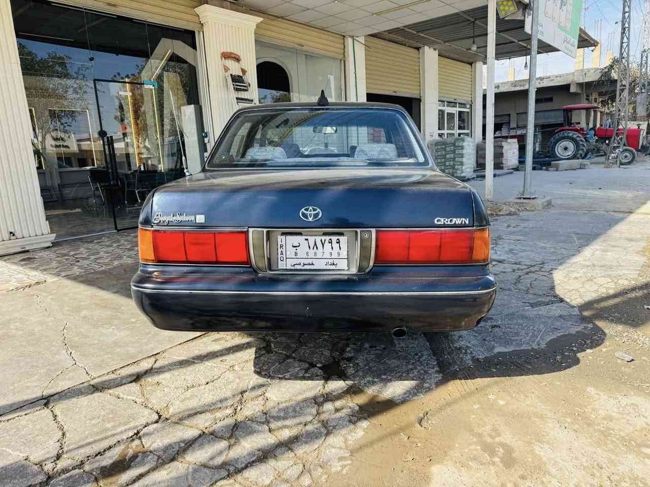 موديل 1993 Toyota Crown
اللون: نيلي
الرقم: بغداد ألماني

 • السيارة صبغ عام لغرض الجمالية
 • كير ومكينة مكفولات
 • تحوير يسرى الإمارات
 • باسم الشرعي وتحويل ثاني يوم
 • مدوشمة جديد
 • السنوية ساقطة صار سنة
تبريد
 مكان السيارة: سامراء – صلاح الدين
السعر: 65 وبيها مجال
غير متواجد فقط اتصال: ***********
