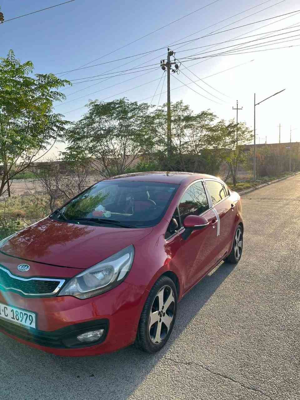 كيا ريو 2012 خليجي  السعر 90 وبيها مجال  مكاني تكريت ***********
