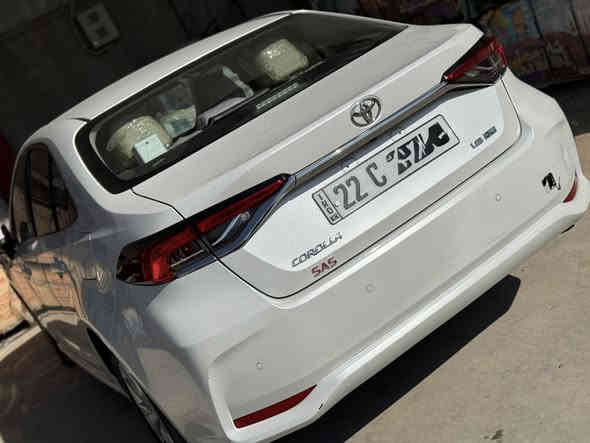 كورلا 2024 خليجي ساز بنزين محرك 1800GLi
بصمه ابواب
بصمه جنطه
عداد دجتل
كامره خلفيه
حساس امامي
حساس خلفي
مانع انزلاق
شاشه تاب 
نضام قياده اسبورت
تبريد البيانو
تبريد قطعتين
بصمه عدد 2
محولبه بالبنيد والقمارة والصندوق 
السعر 177 ورقة 
مكان سيارة بغداد بلديات 
للاستفسار 

‭٠٧٧٢ ٧٢٥ ٦٦٠١‬
