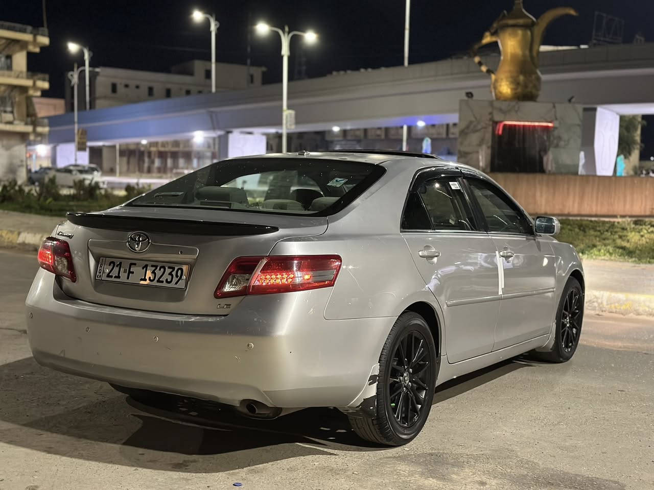 السلام عليكم 
للبيع .. 
كامري 2011 فول مواصفات رقم سليمانية وهزة وسنوية للـ2030
محرك شرط 
كير شرط 
صدر شرط 
تخم تاير + ويل كب 
سلايت 
تحكمات ستيرن 
كشن كهرباء 
تبريد ثلج 
حساسات 
مثبت سرعه 
الصبغ / قطعتين بدون داخل شرط 
السعر / 109
العنوان / تكريت / القادسية 
اتصل للأستفسار / ***********
ملاحظه : بيع نقدآ فقط بدون مراوس
