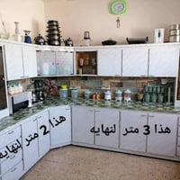 شباك المنيوم • ١٩٠×١١٠ • كاونتر خشب قديم