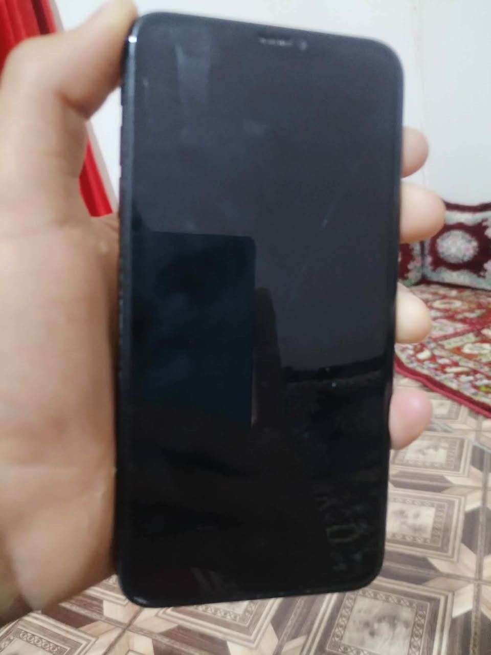 سلام عليكم للبيع أيفون اكس ماكس مبدل بطاريه ١٠٠ والبصمه مشكله  ضهر مبدل  والكسور البضهر مثل ما موضحات بلصوره  وعندك الكامره مال الوجه بيها تراب  والكاميرا الخلفيه واضحاه مابيها اي وصخ ذاكرته ٢٥٦سعره ١٦٥قفل


**إذا كنت صاحب هذا الإعلان وتريد حذفه لأي سبب، رجاءا أرسل رسالة إلى الدعم الفني**