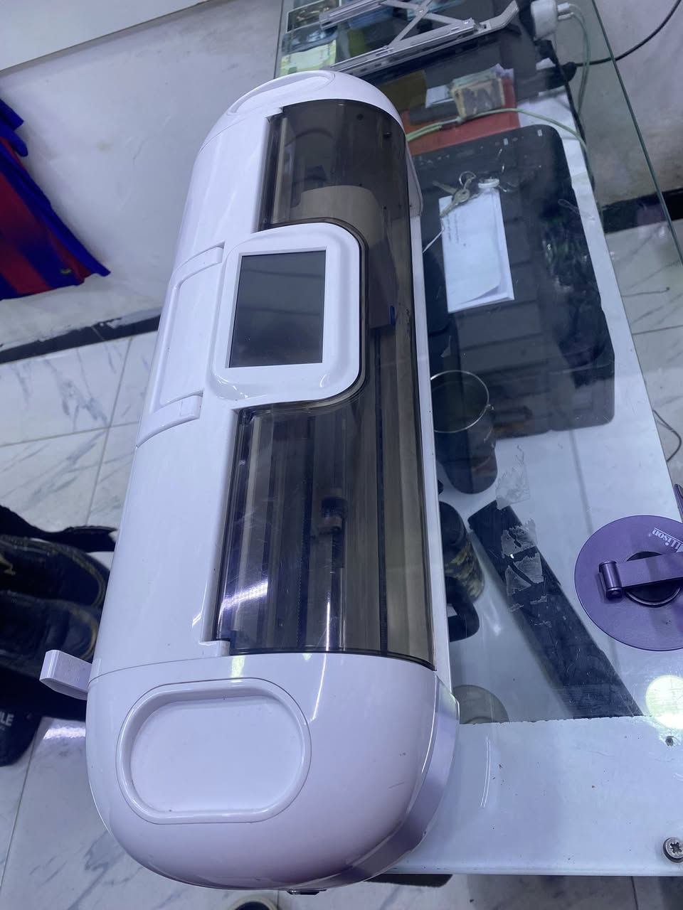 مكبس و كتر بلوتر و طابعه كانون للبيع بسعر مناسب
نظافه 100‎%‎ و بالشرط 

سبب البيع عدم التفرغ … 
توصيل لكل العراق مجاني 
***********
