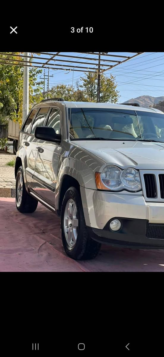 جێب مۆدێل 2008 دەبل ئەکسل 
ڕەنگ سلڤەر 
سەنەوی تا 2027 تازەیە بێ بۆیاخە سەیارەکە مەکینەی بەشەرت نەکراوەتەوە و تایەی تازەیە 
توولی سەقف - سڵاید - ناووزەرد - کووشن جەڵد وو هیتەر - مکەبەر بۆس - شەش سیدی کامێرە بیلاد - بیلاد هۆک - سەیارەکە فوولە و چەن مواسەفاتی تری هەیە - نڕخی 138 گەڵاو معامەلەیە کەم 
ژ.م 
***********
*********** بنجوين, السليمانية
