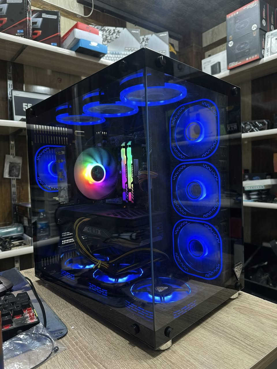 السلام عليكم …
كيس كيمنك للبيع مكاني موصل متوفر توصيل 

*********** واتس 

R5 5600 6c 12th
Rtx 3070ti 8Gb gainward
Ram 16 2*8 3600 mass  
M.b:b450 asus prime 4slot 
M.2 nvme1tera kingstone  
Power 700watt xigmatek 
Case mass 7fan 

السعر 999 الف
