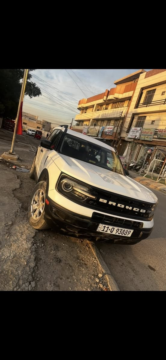 فورد برنكو 23
ماشيه 28 قابل لزياده 
محرك1500توربو
السعر164
تبديل  بنيد بلادي وجاملغ بارد شبر  حادثها بسيط  مو قوي 
3سلندر 
دفع رباعي  دبل  اكسل 
تدفئه وتبريد 
حساسات رادار توقف ذاتي 
كامره خلفيه 
خمس  مودات قيادت 🐐
اوتو ستوب  اوتو هولد
هاند بريك دكمه 
وباقي المواصفات المعروفه لدات لايتات عالي
للتواصل مع حساب  الفيس او ***********
