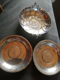 صحون فضة • عملات عثمانية • ٢١٦غ