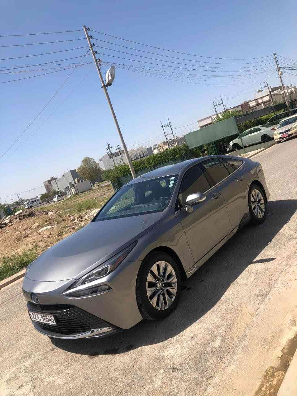 تویوتا میرای مۆدیل ٢٠٢٢ هایدرۆجین
سەیارەکە بی دەعم و بێ بۆیاغ و چاڵو شوخت
رەقەم هەولیرە و تا ٢٠٣٠ تازەیە
هایدرۆجینی تیاماوە 
***********                                                   ء
واتس ئەپ*********** السليمانية, العراق
