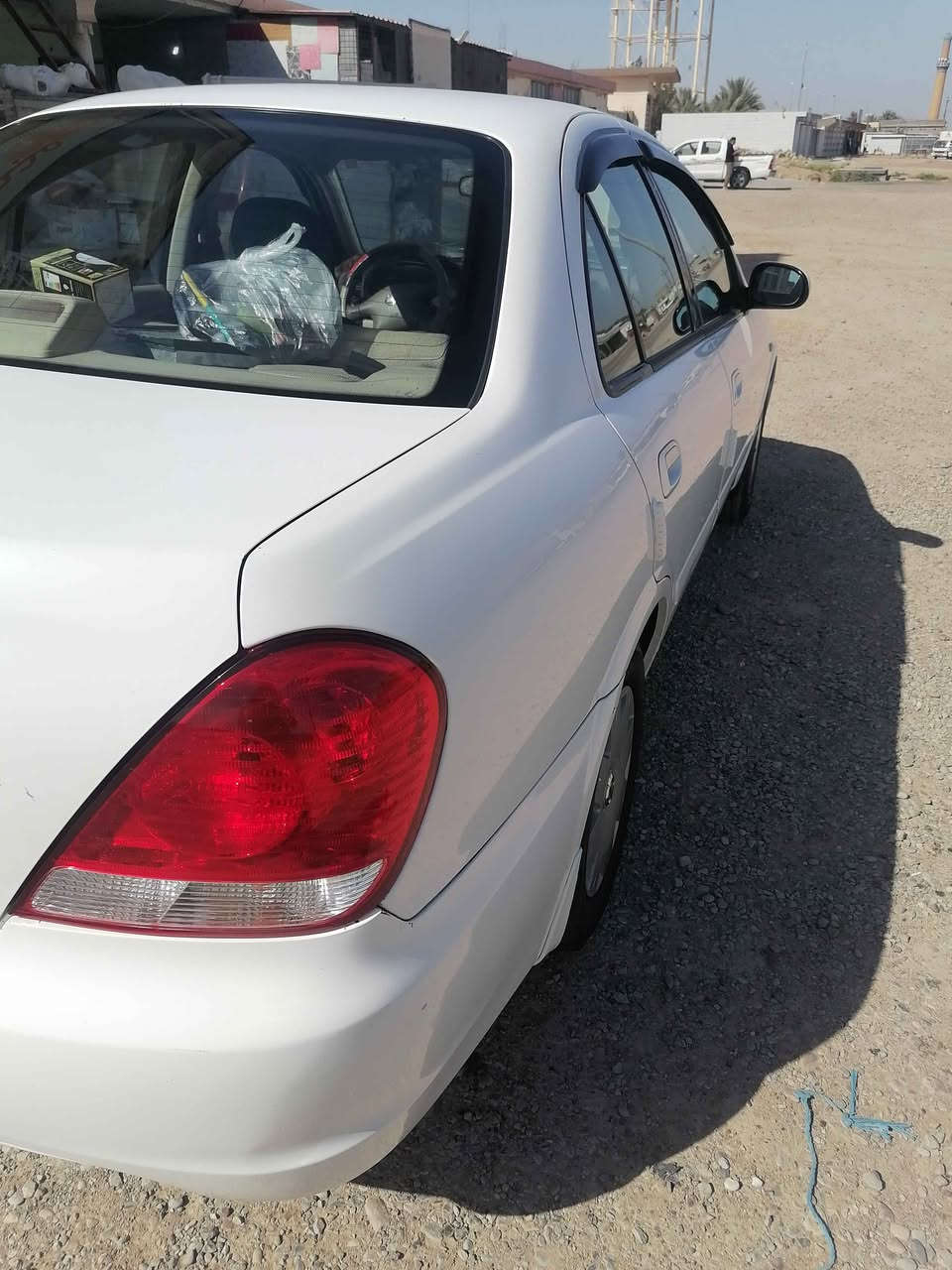 نيسان سني موديل 2010 رقم ديالى بأسمي كفاله عامه ماعدا صبغ باب وره السكن شبر
قبق اسود مرغوب 
كفاله كير مكينه
كهربائيات كله شغال تبريد وتدفئة 
جام كهربائي فول أوتو العنوان ديالى حمرين السعر اتصال ع رقم *********** 
ملاحظه ما متواجد ع فيس خناقين, ديالى
