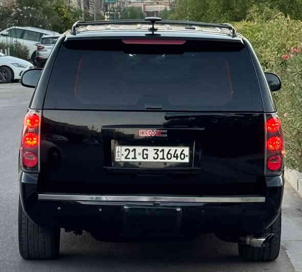 جي ام سي يوكن دينالي بتره GMC YUKON 2007
خليجي بيها قطع صبغ اثر جراد اني صابغها 
شرط بدون حادث بدون ضرر 
مسويلها منظومة غاز اقتصادية جداً
المواصفات Denali فول 1/1 :
- مكينة حجم 6,200
- صندوق كهرباء
- تشغيل عن بعد
- كشنات جلد 
- جميع الكشنات كهرباء
- كشنات تدفئه الاماميه / الخلفية 
- داخل لونين قهوائي و بيجي
- تنته كنتارا
- تحكم تبريد خلفي 
- حساسات خلفيه 
- سكليتر كهرباء 
- مري تحكم كهرباء شفط 
- اشارة بالمري 
- شاشة بلادي
- كاميرا خلفية 
- شاشة Dvd
- تحكمات ستيرن 
- تبريد بيانو منفصل 
- تحكم كراسي كهرباء
- ويل حجم 20 Denali 
كير و محرك جاهزه شرط الفحص 
صدر امامي خلفي جديد
السعر 183 بيها مجال / عنواني بغداد
***********
***********
