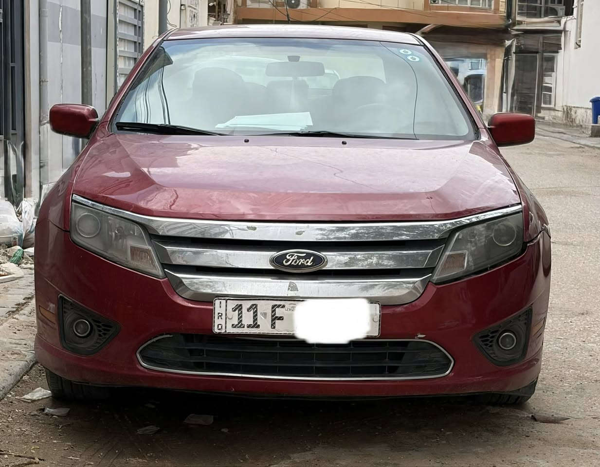 السلام عليكم فورد فيوجن موديل ٢٠١٠ كلين تايتل بيه حادث بالعراق مرفقة صورة الحادث مع رقم الشاصي تنفس طبيعي محرك ٢٥٠٠ محرك و كير بحالة جيدة حدادية جيدة رقم بغداد انكليزي بأسمي مكان السيارة النجف والسعر ٨٧ ورقة وهذا رقمي *********** قليل بالفيس وطبتم بالخير.
