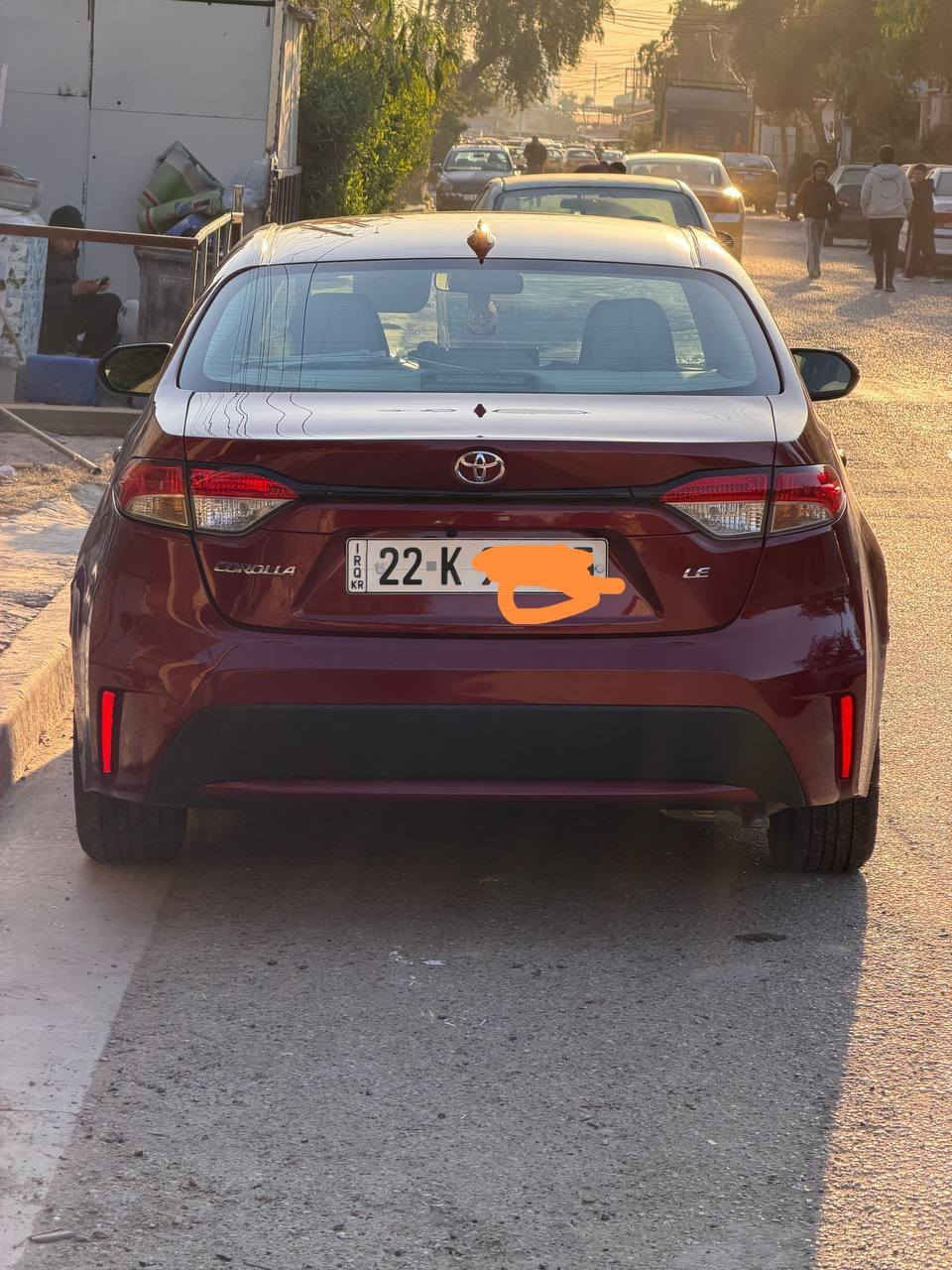 کورلا للبيع 2022 LE اربیل باأسمي تحویل مباشر مکینه 1800 ماشیه 45 الف مکفوله عدا حادثهه الجاملغ الخلفي صبغ بدون ایرباك بدون دواخل
صور الحادث بالمنشور 
ملاحضة الكير مبدل بس ضاغطة بلادي بيتاتنا السونار 
معروفه سیاره  مکانی بغداد بلديات شراي اتصل
***********
سعر 163 وبيها مجال
