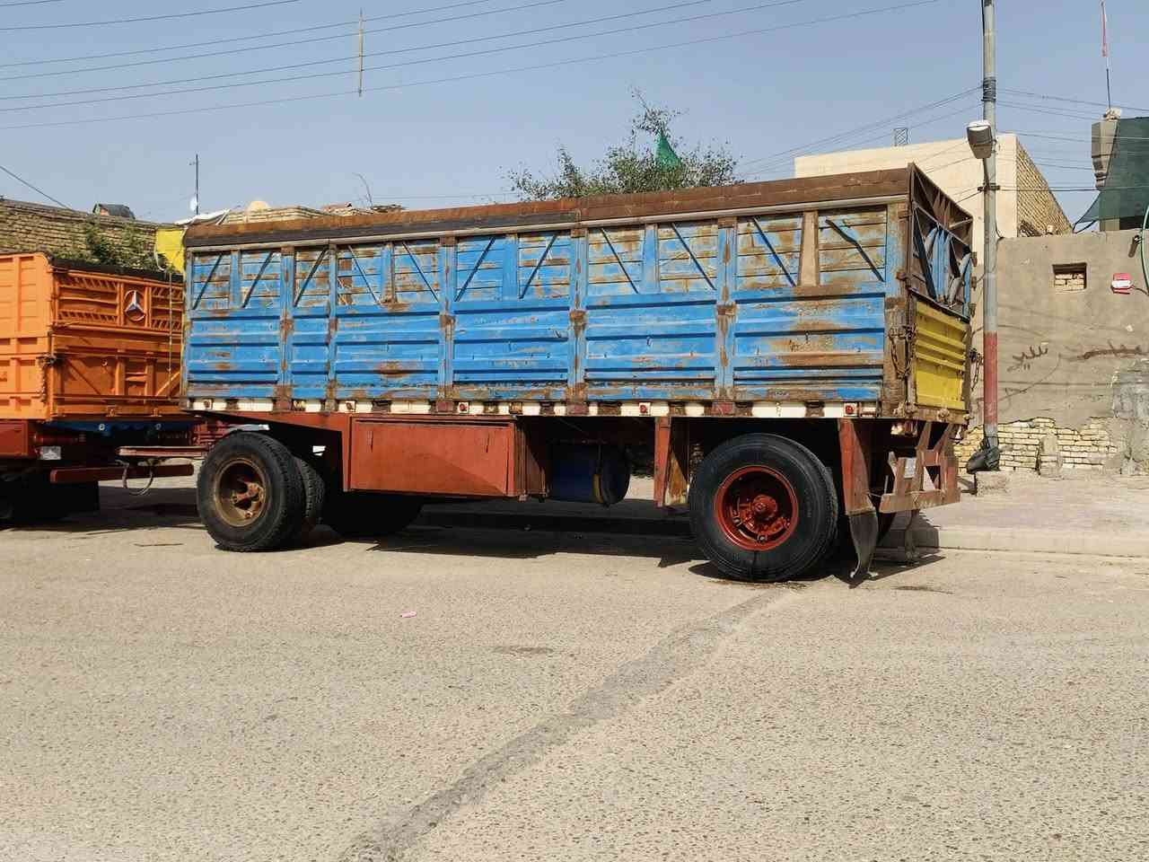 سلام عليكم للبيع عربانه حداديه طول ٧/٥٠شاصي ١٦دناكير واحد ١٤مدور واحد سكانيه تخم تاير ٢٤ كامله كهربائيات وهوه  جاهزه  للعمل(***********)(***********) الستفسار ع الرقام انه مكلف بل نشر

