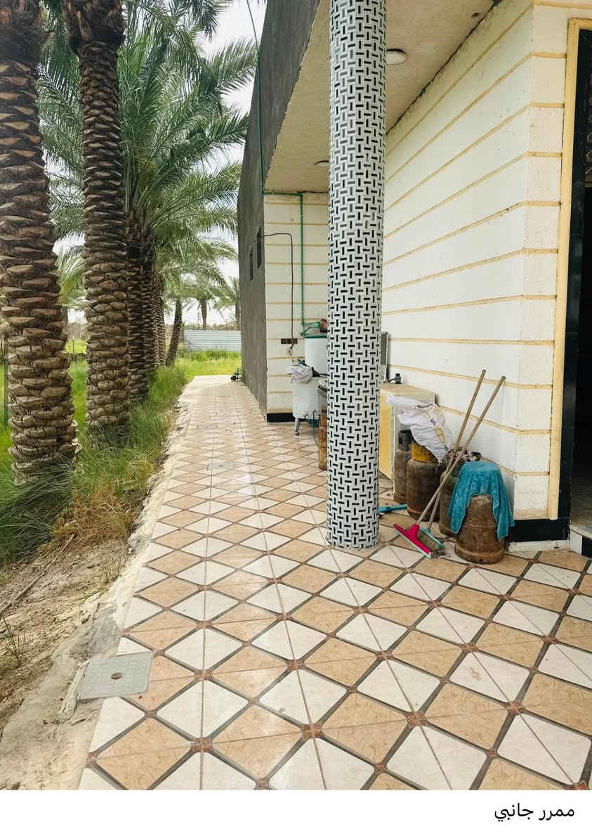 السلام عليكم بسبب الوعود الكاذبه اعيد النشر رجاً الي مايشتري لايضل يعلق  (بيت للبيع مساحه بناء البيت 335  طابو سند 25 وطارمه مع الممرات 350 متر   وكراج كبير للسياره بناء حديث 2020 صب  كونكريت  رفت درجه اولى يحتوي على مطبخ وصاله و3غرف نوم واستقبال وصحيات خارجيه وداخليه وبيتونه كبيره 

(ملاحظه)
 
البيت وياه مشتمل صغير يحتوي على مطبخ وصاله وغرفه وصحيات )
اضافه الى دونم مع البيت  ارض زراعيه السعر 150 وبيهن مجال للشراي ويرهم مقدمه100 والباقي حسب الاتفاق   
المكان شارع الطابو  قريب على مدرسه الشهيد المنتضر 
للاستفسار *********** اتصل وبيك خير وتدلل
