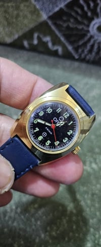 ساعة أوريس(ORIS) سويسري اصلي انتاج السبعينات نصب-تكويك تغليف-ذهب اميال...