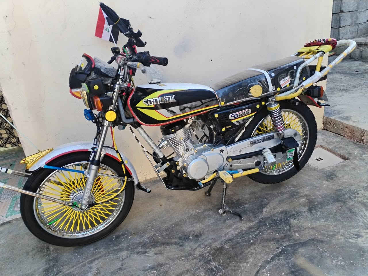 دراجة سولنك 2024للبيع مكان جلولاء 
***********
