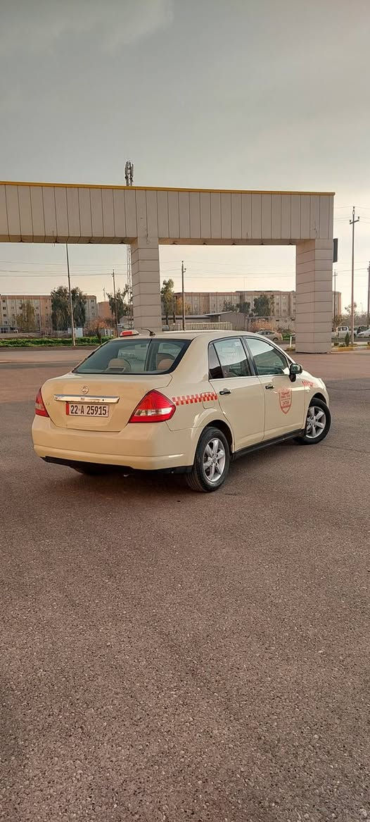 نیسان تیدا 2012 
● گێر ئۆتۆماتیک  بیلادی 
● بنزين و غاز  تورکی
● گێر و مەکینە  بە شەرت 
●  شاشە و کامیرا
●بريك ABS ويل كه پ 
● رەقم و سەنەوی نوی 
● 1پارچە دوو بست  بویاخ     
●جةمبى بيشو پشتى هەيە
● 5 بۆ 6 جيگاي سارده كوته 
●126 و مەجال   
●رەقم موبایل *********** أربيل, العراق
