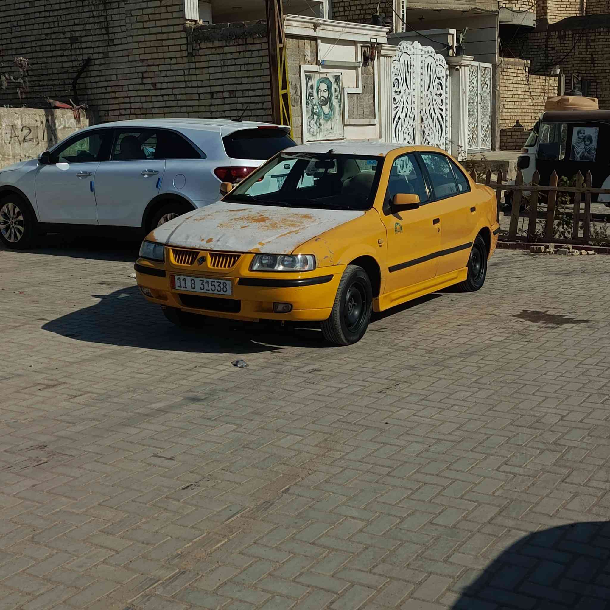 السلام عليكم سمند موديل 11سياره حلوه وخير من الله كلشي شغال باسمي تحويل ثاني يوم سعار 27 وبيه مجال مكاني بغداد وهاذ رقمي ***********
