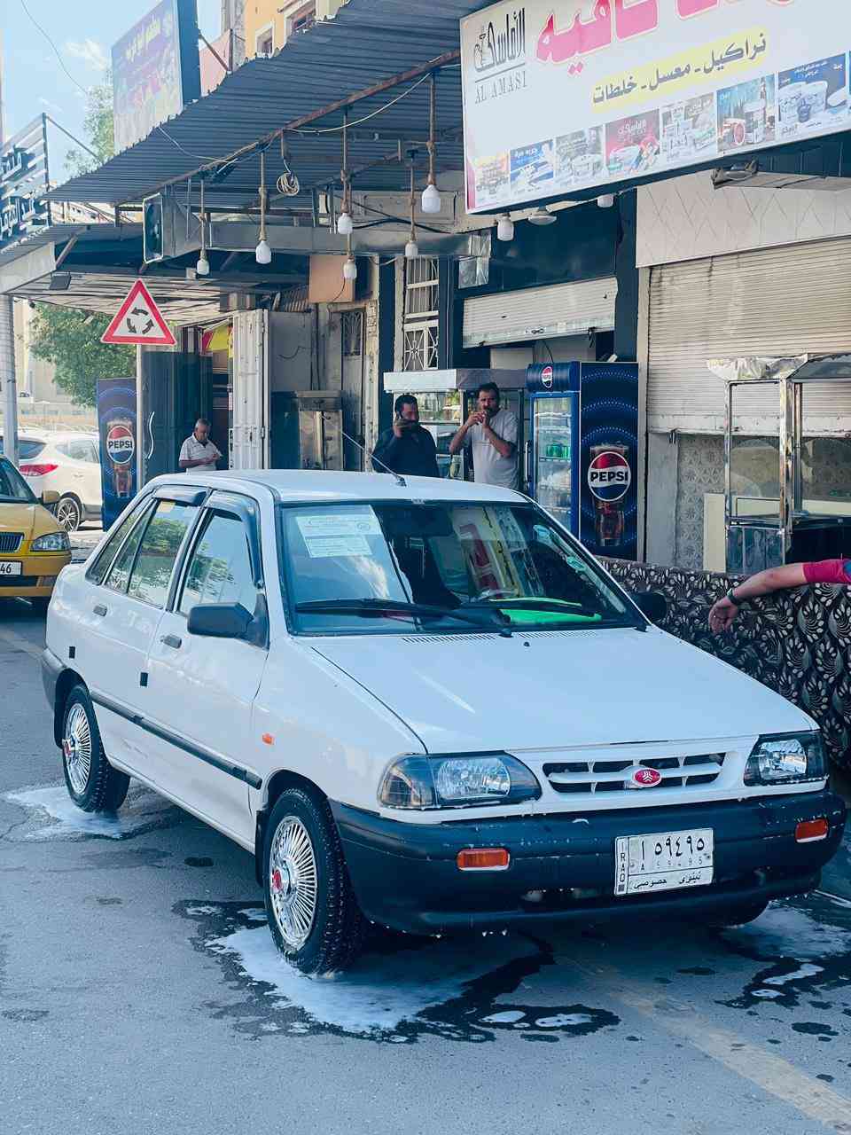سايبه 12 بيها ضرر جاملغ محرك كيرشرط رقم نينوى السعر 34 طخم تاير جديد *********** العنون موصل جانب الايمن

